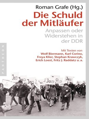 cover image of Die Schuld der Mitläufer